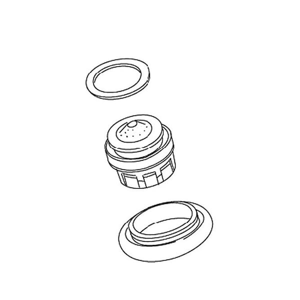 Kohler Aerator Kit, 1.5 Gpm 1097762-2BZ - main